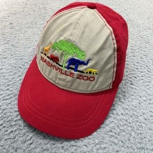 Nashville Zoo Gift Shop  Hat Child Childrens Baseball Cap One Size Jhats Souveni